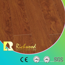 Prancha de vinil 12.3mm E0 AC4 Noz de madeira V-Grooved Wood Laminate Floor